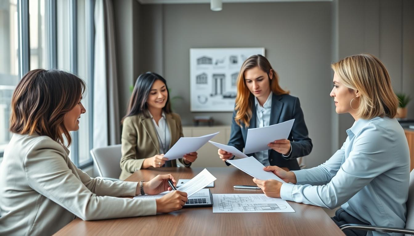 Senior legal team and family support